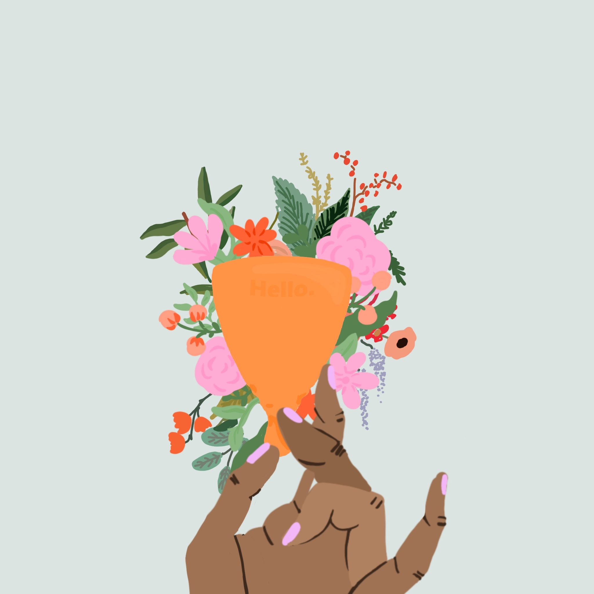 Public Cervix Announcement: Hello Cup saves 200 million tampons and pads from landfill.