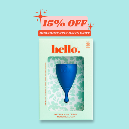 Hello Cup High Cervix | Menstrual Cup