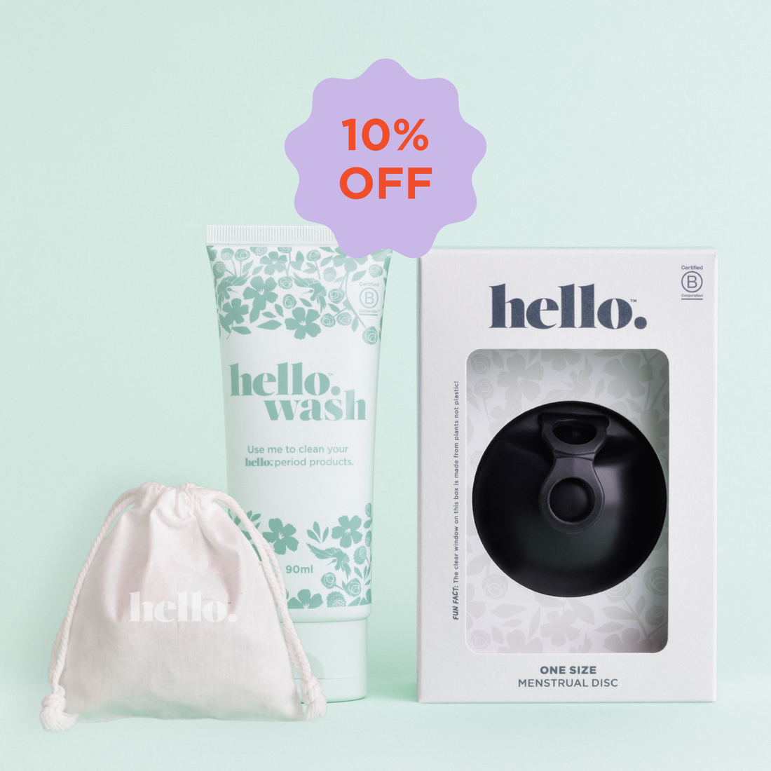 Hello Disc + Wash