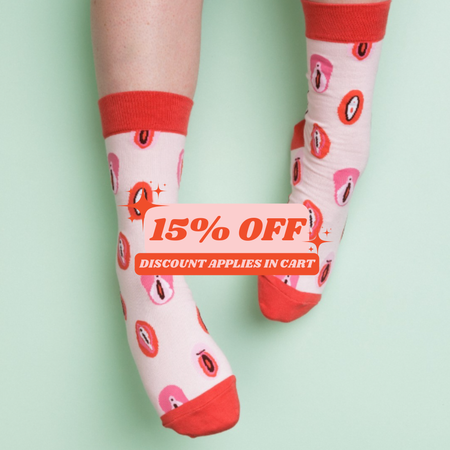 Limited Edition Hello Vulva Socks