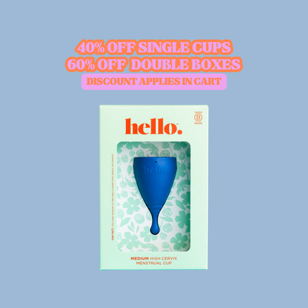 Hello Cup High Cervix | Menstrual Cup