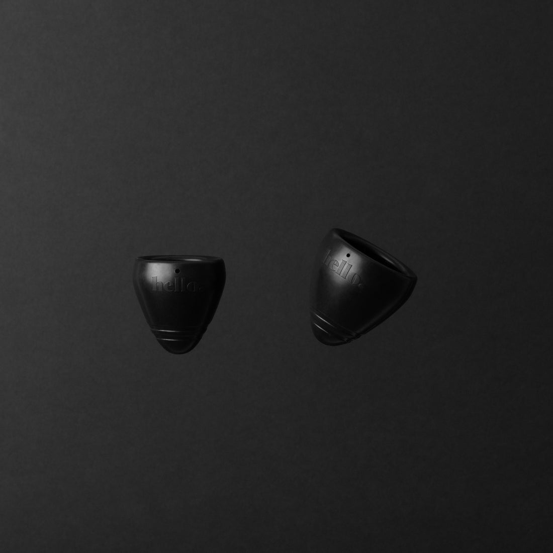 Hello Cup Black - Low Cervix