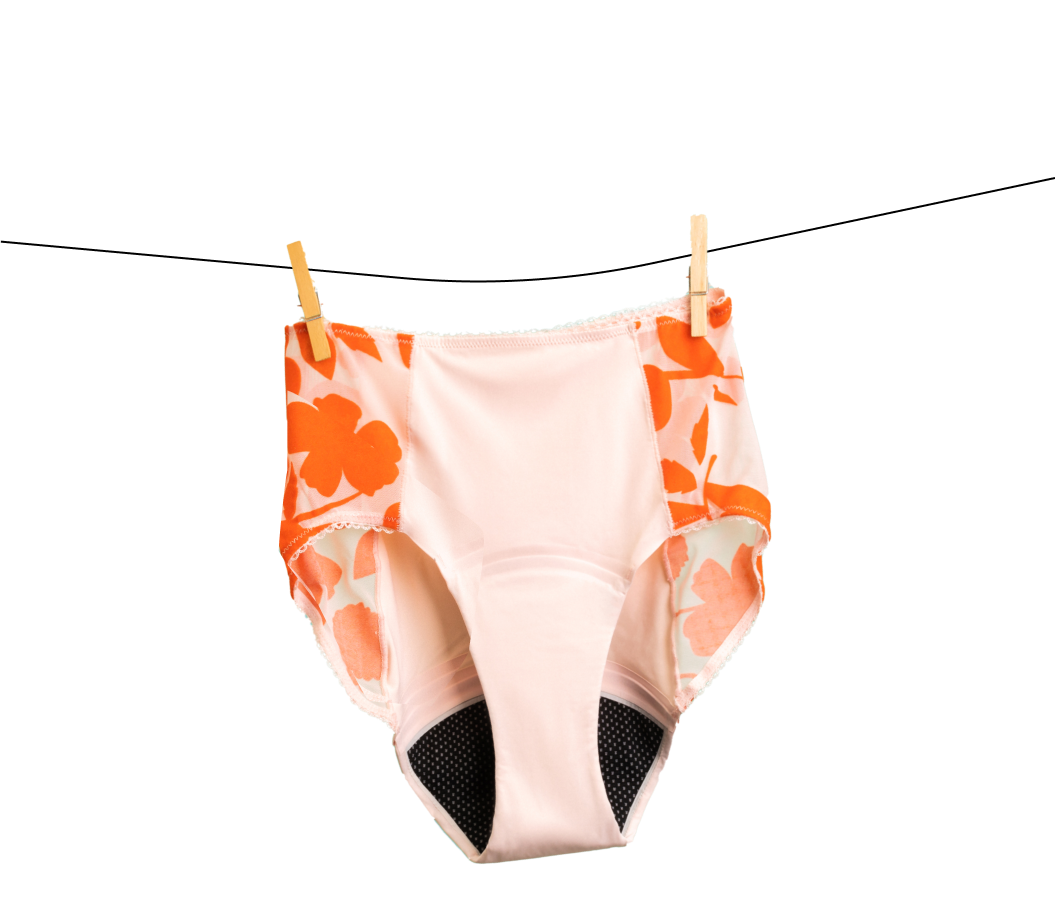 peach undies