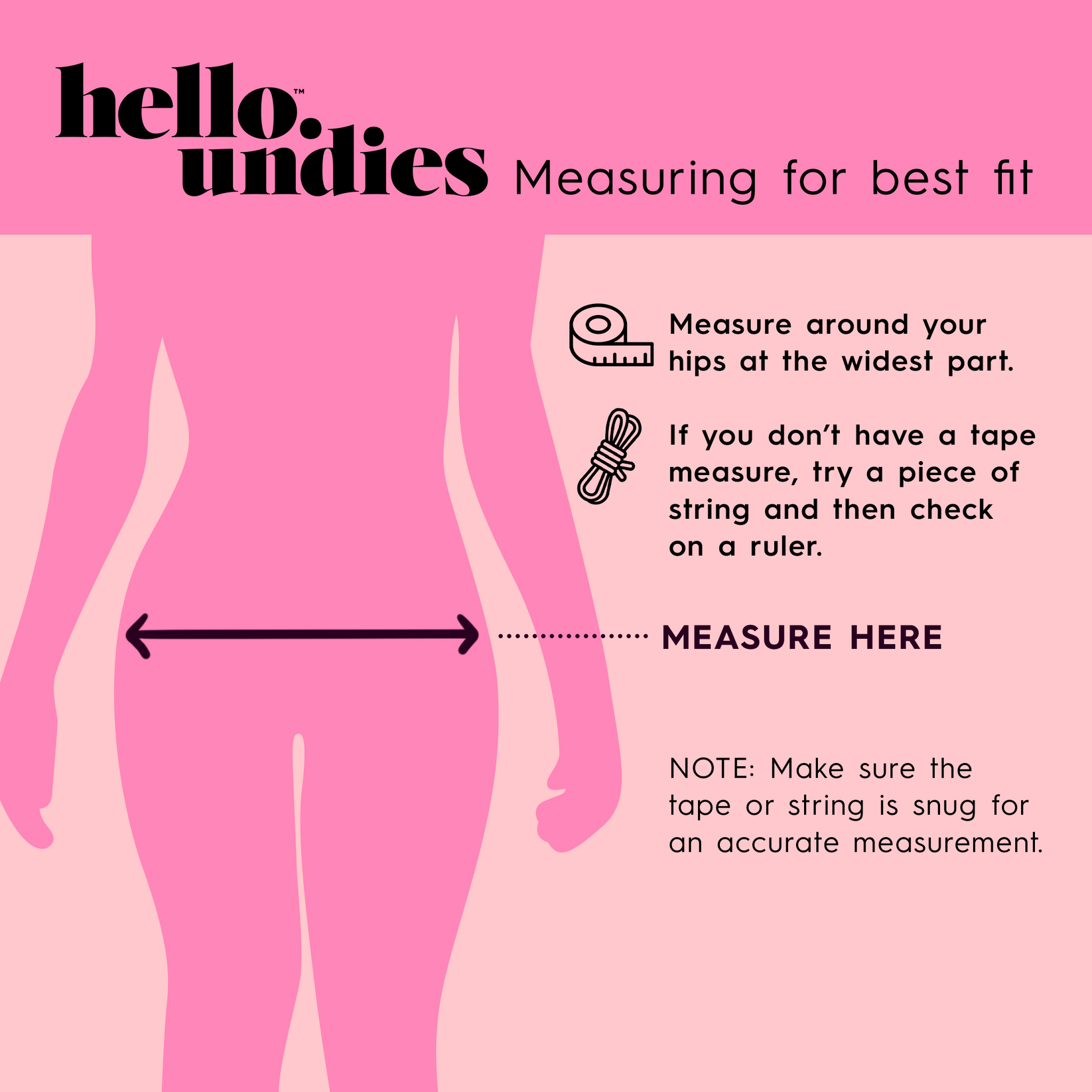 Hello Undies - Coral