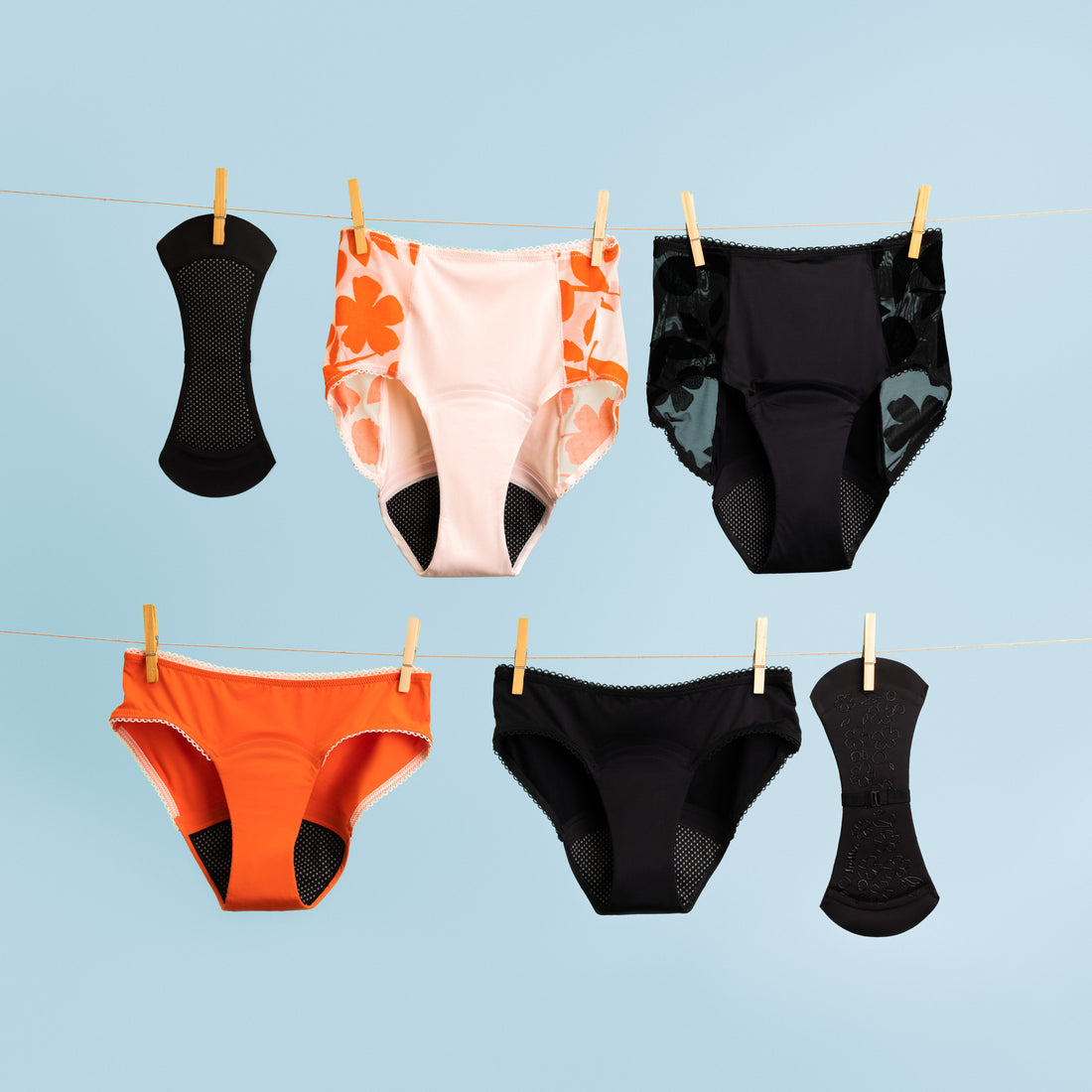 Hello Undies High Waist - Black