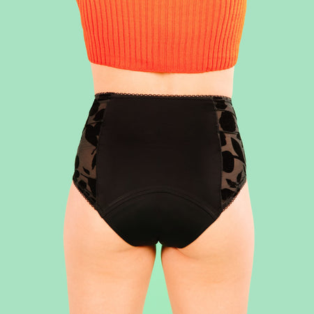 Hello Undies High Waist - Black