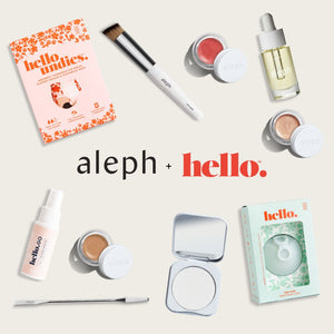 Hello Period Period Underwear and Aleph Clean-Beauty MakeUp