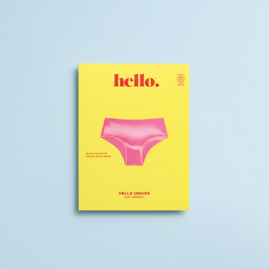 PRESALE: Just Briefly  | Hello Teen Mid Waist Brief