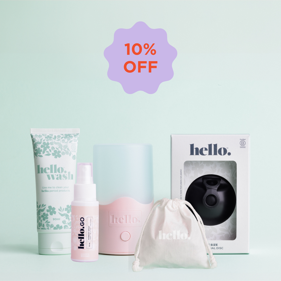 Hello Period | Sustainable and Comfortable Period Care