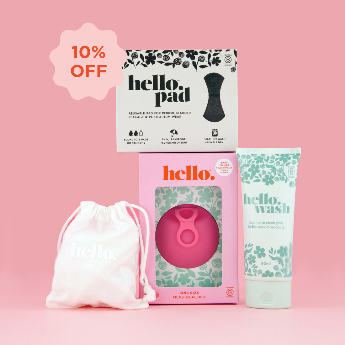 Hello Disc Bases Covered Bundle