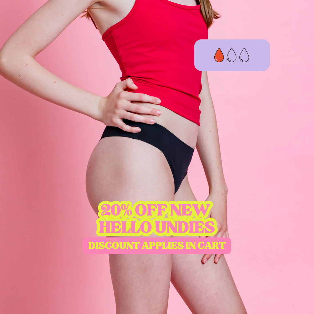 Sweet Cheeks  | Seamless Period Thong For Teens