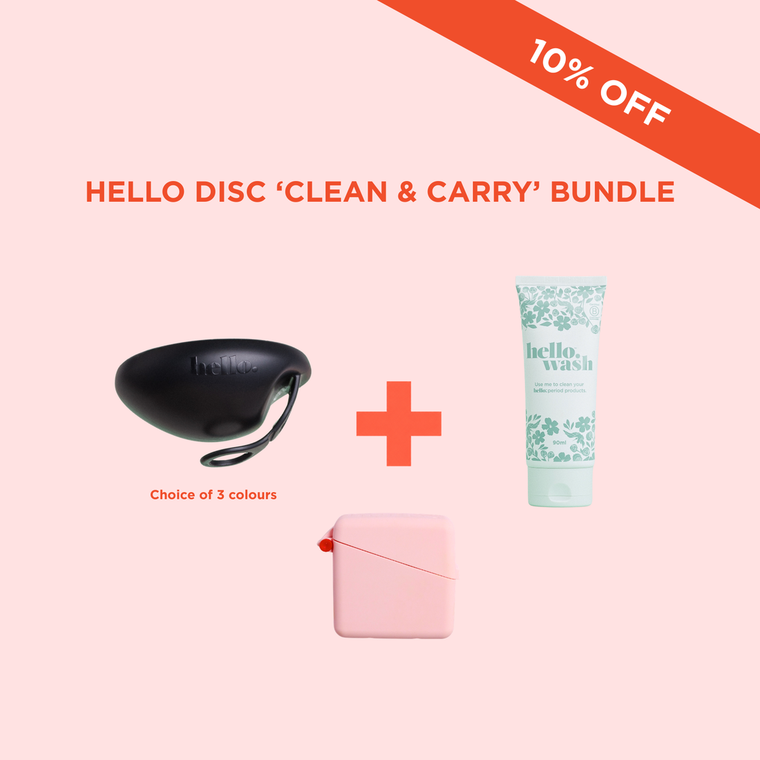 Hello Disc Clean & Carry Bundle