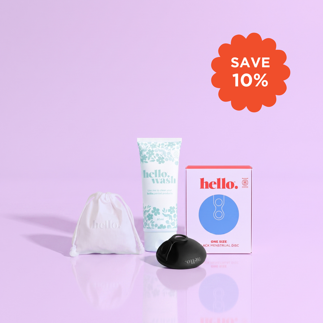 Hello Disc, Hello Wash & Storage Bag