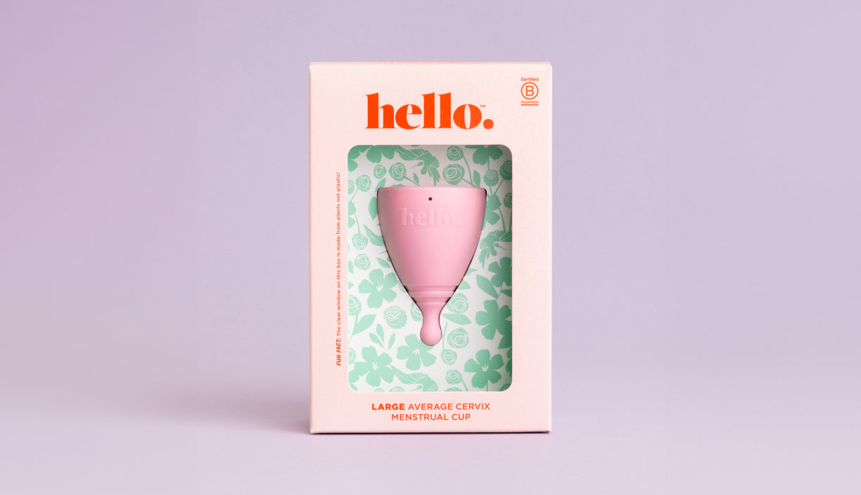 hello period cup sustainable