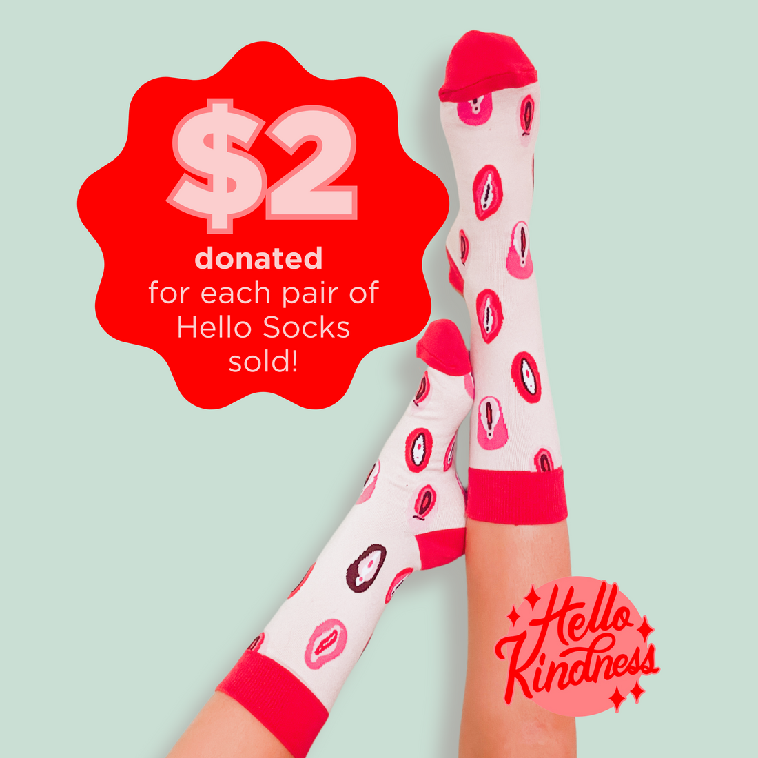 Limited Edition Hello Socks