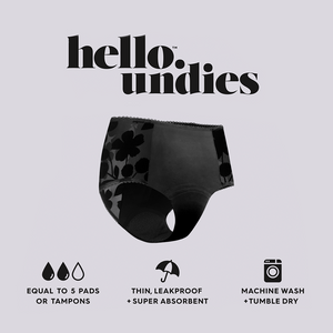 Hello Undies - Black