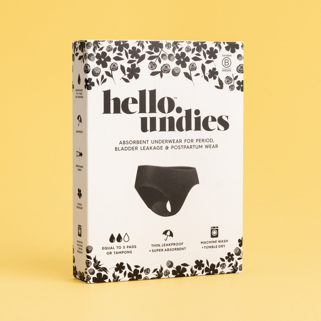 Hello Undies - Black