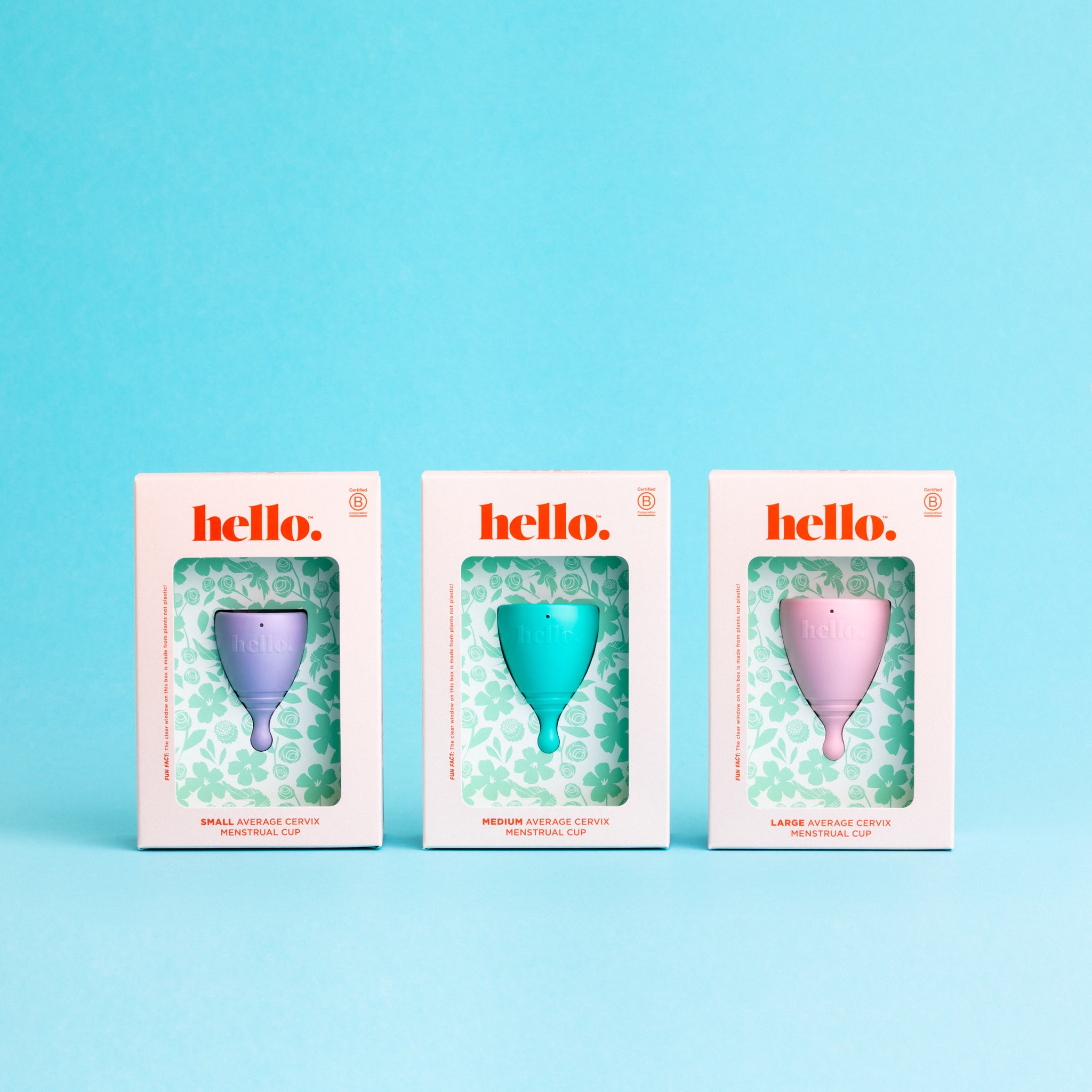 The Hello Cup - Average Cervix Cup, Small