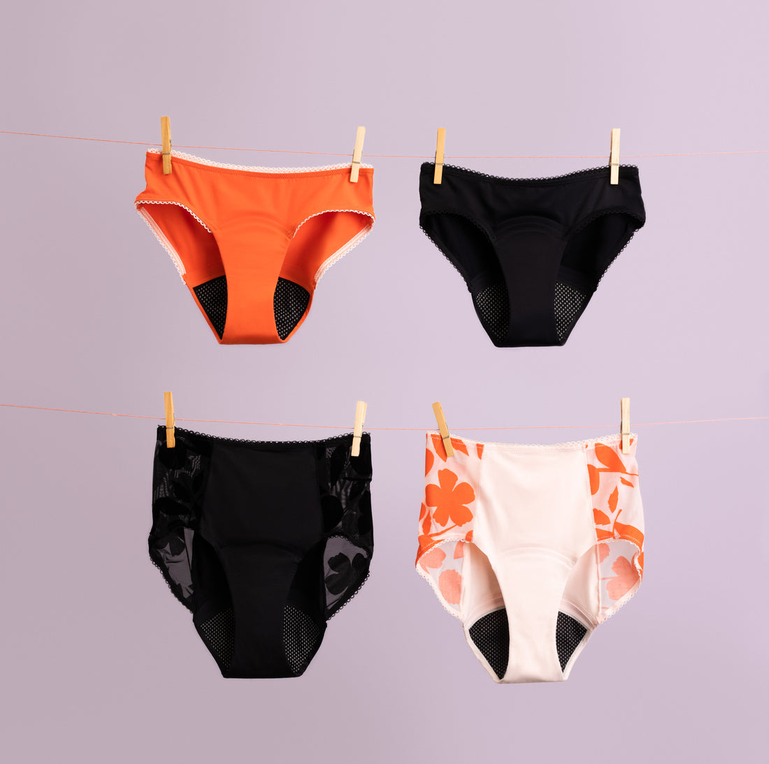 Hello Undies High Waist - Blush